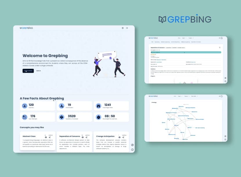 GrepBing: STEM Learning Platform with AI